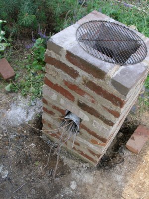 Permanent Rocket Stove