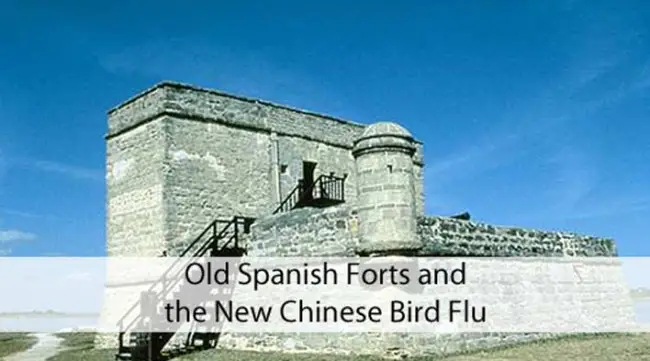 Old Spanish Forts and the New Chinese Bird Flu